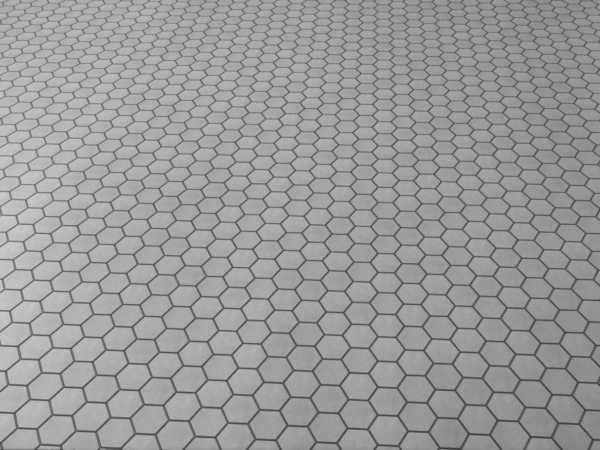 Ashland Grey Hexagon 3X3 | Gemini Tile and Marble