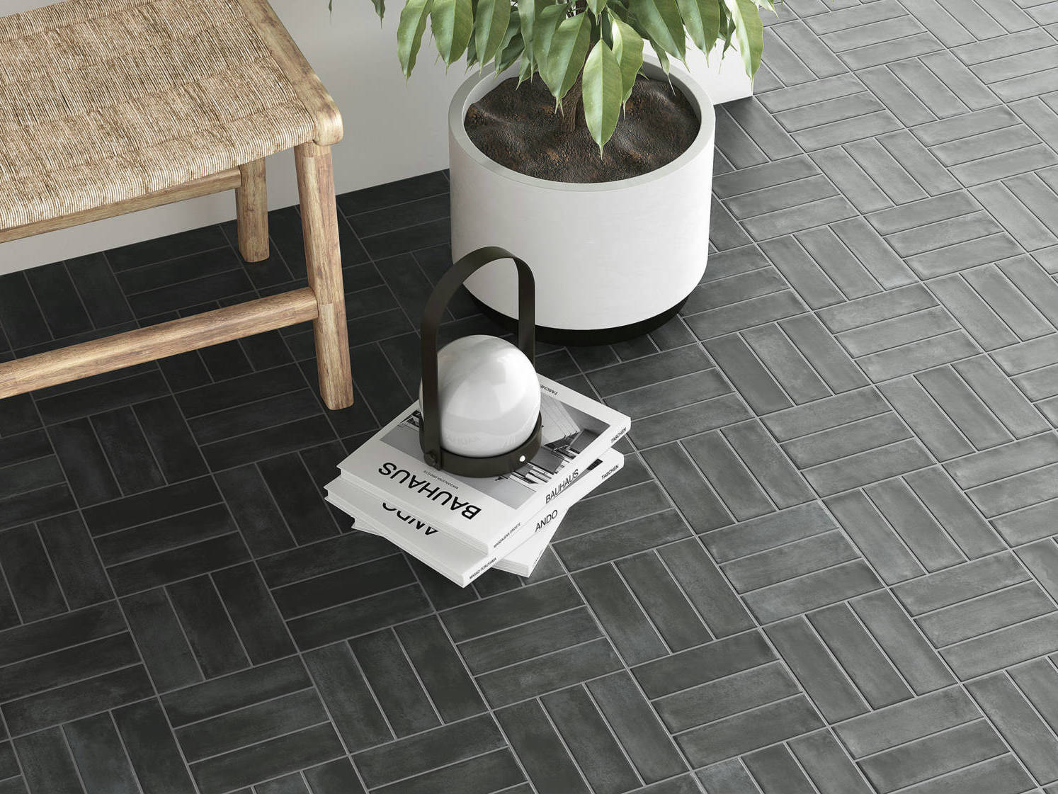 Lisbon 2X6 Graphite | Gemini Tile and Marble