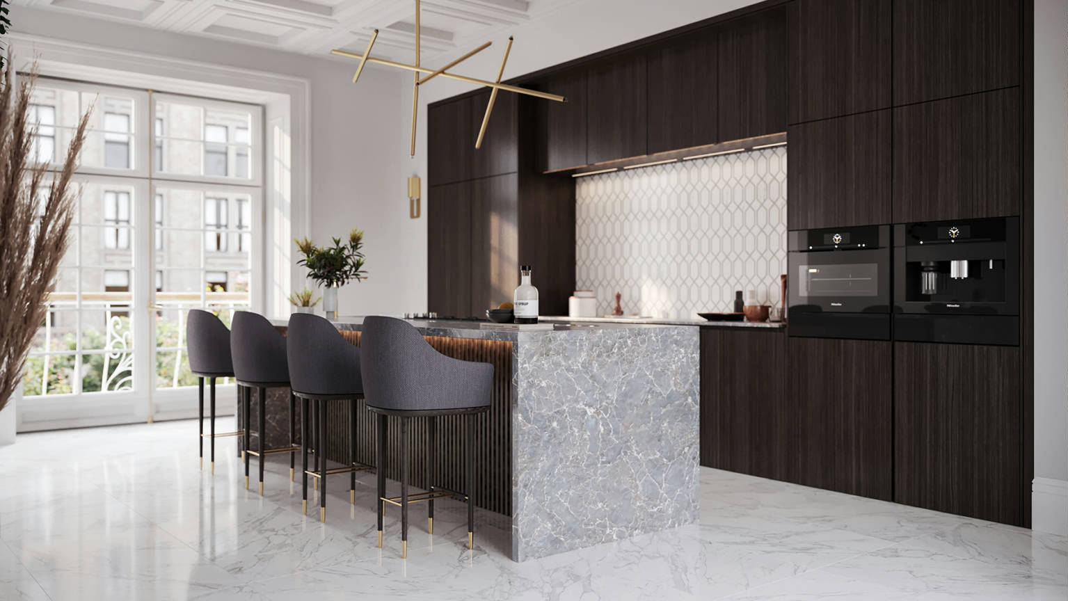 Luxury Milano Statuario 24x48 2 | Gemini Tile and Marble