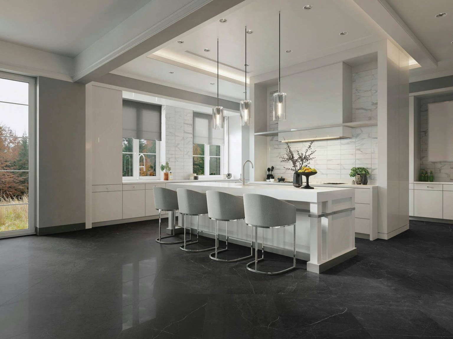 Luxury Tivoli Nero | Gemini Tile and Marble