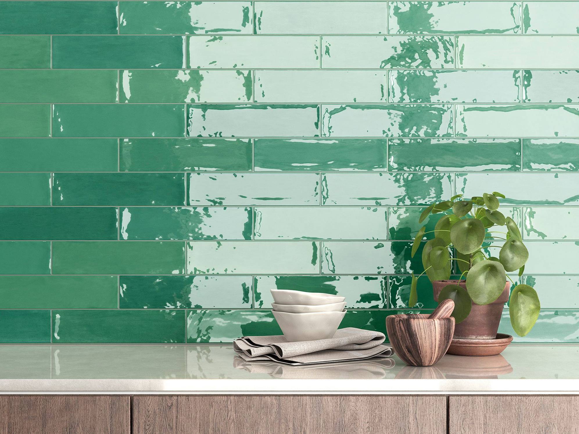 Morocco Green 3x11 | Tile and Stone Center