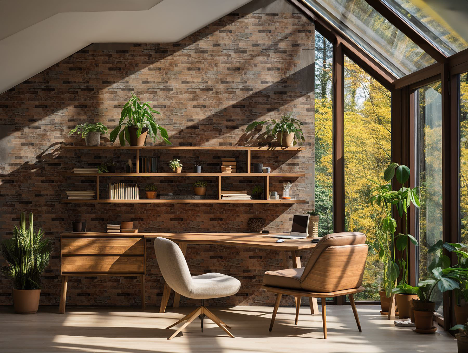 Beige Brown Mix Wood | Tile and Stone Center