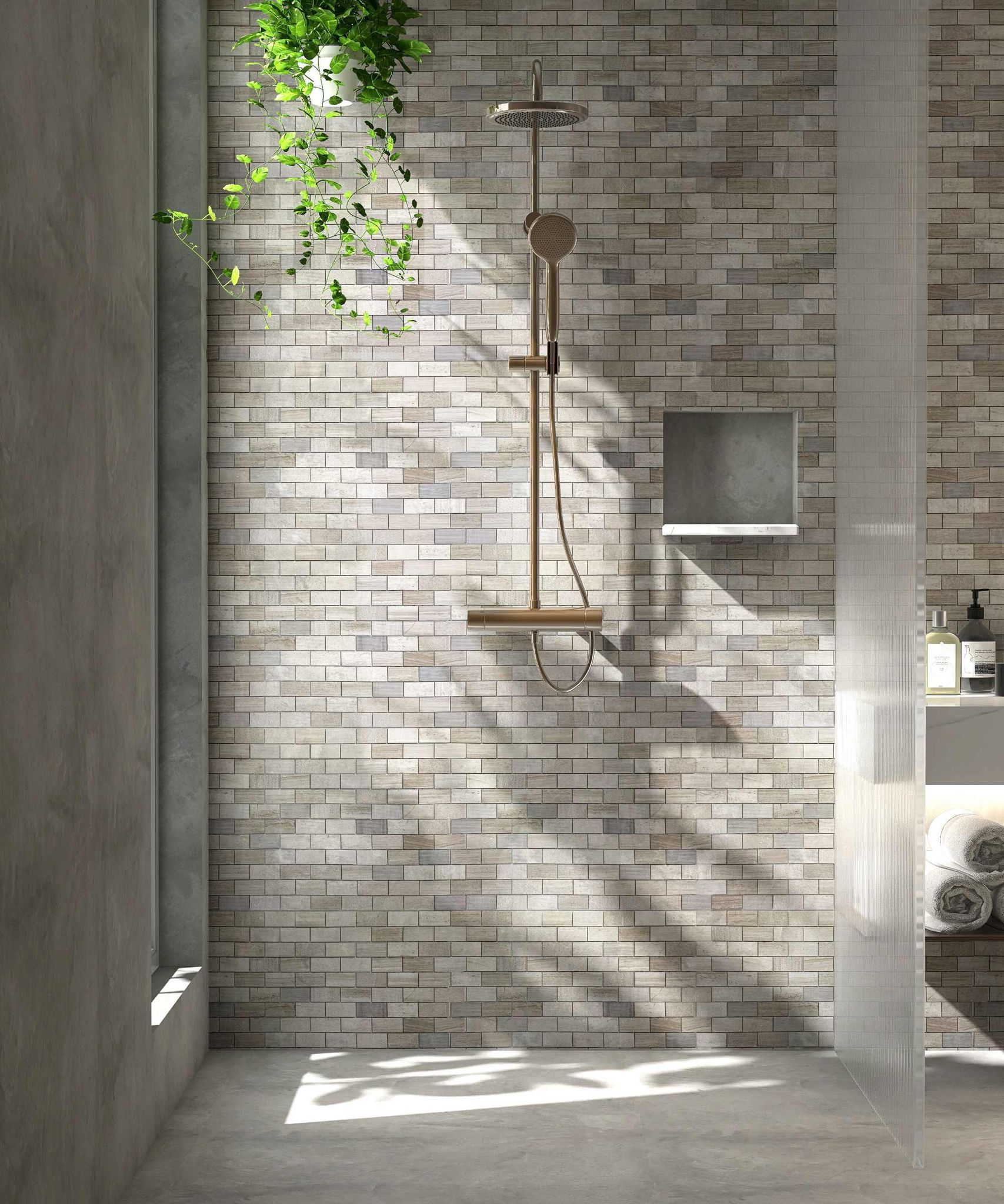 Brick Limestone Multi Finish Grey | Tile and Stone Center