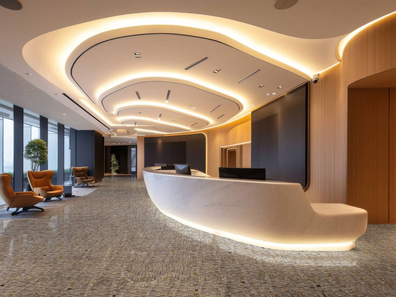 Cubic Fossil Wood Stone  | Tile and Stone Center