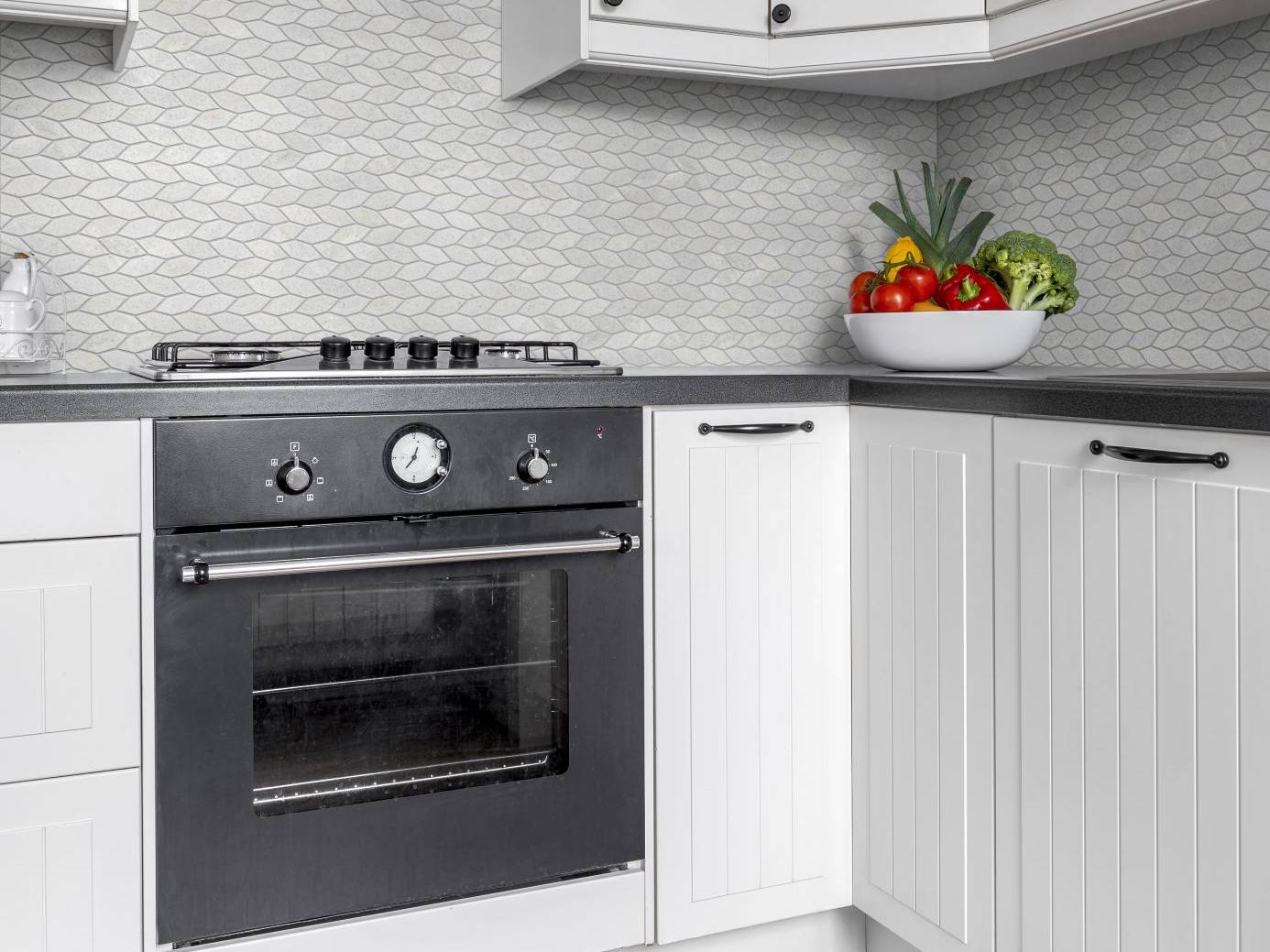 Elongated Hexagon White  | Tile and Stone Center