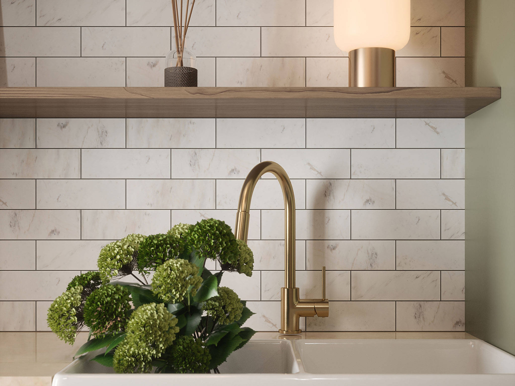 Camellia Field Tile | Tile and Stone Center