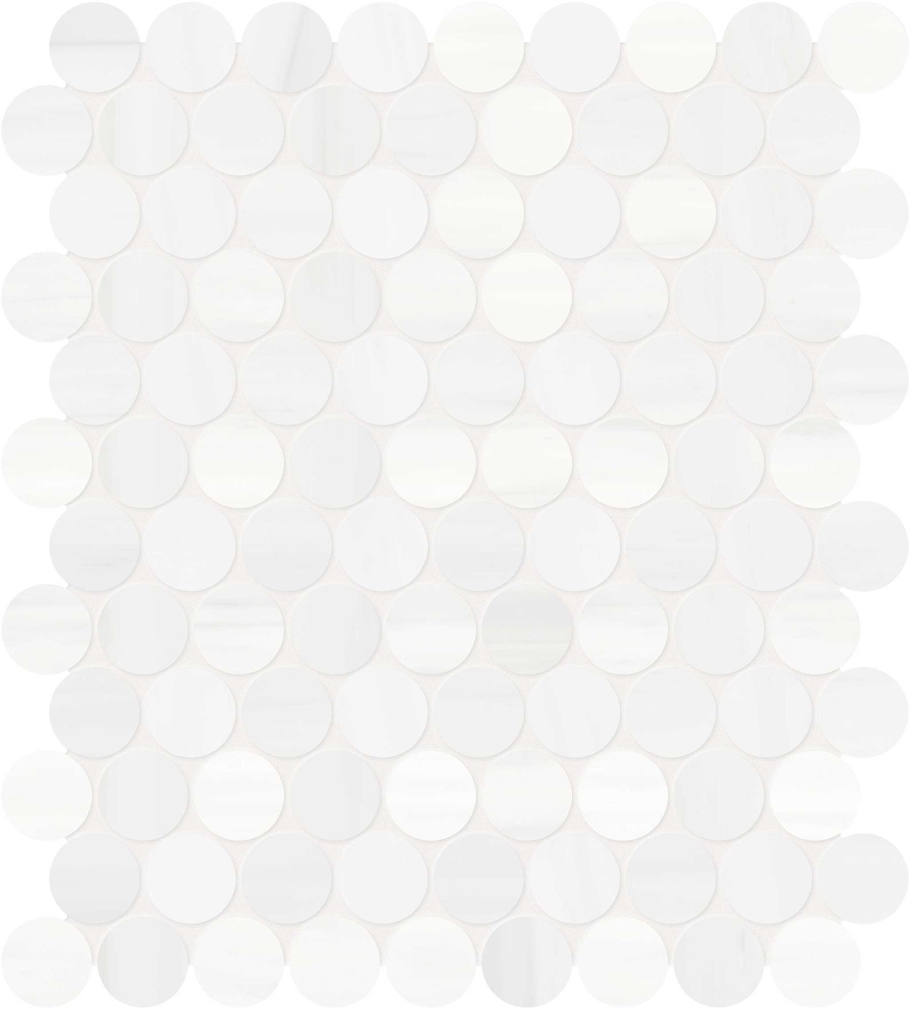 Cosmo Lumino 1.25 Penny Round Mosaic | Tile and Stone Center