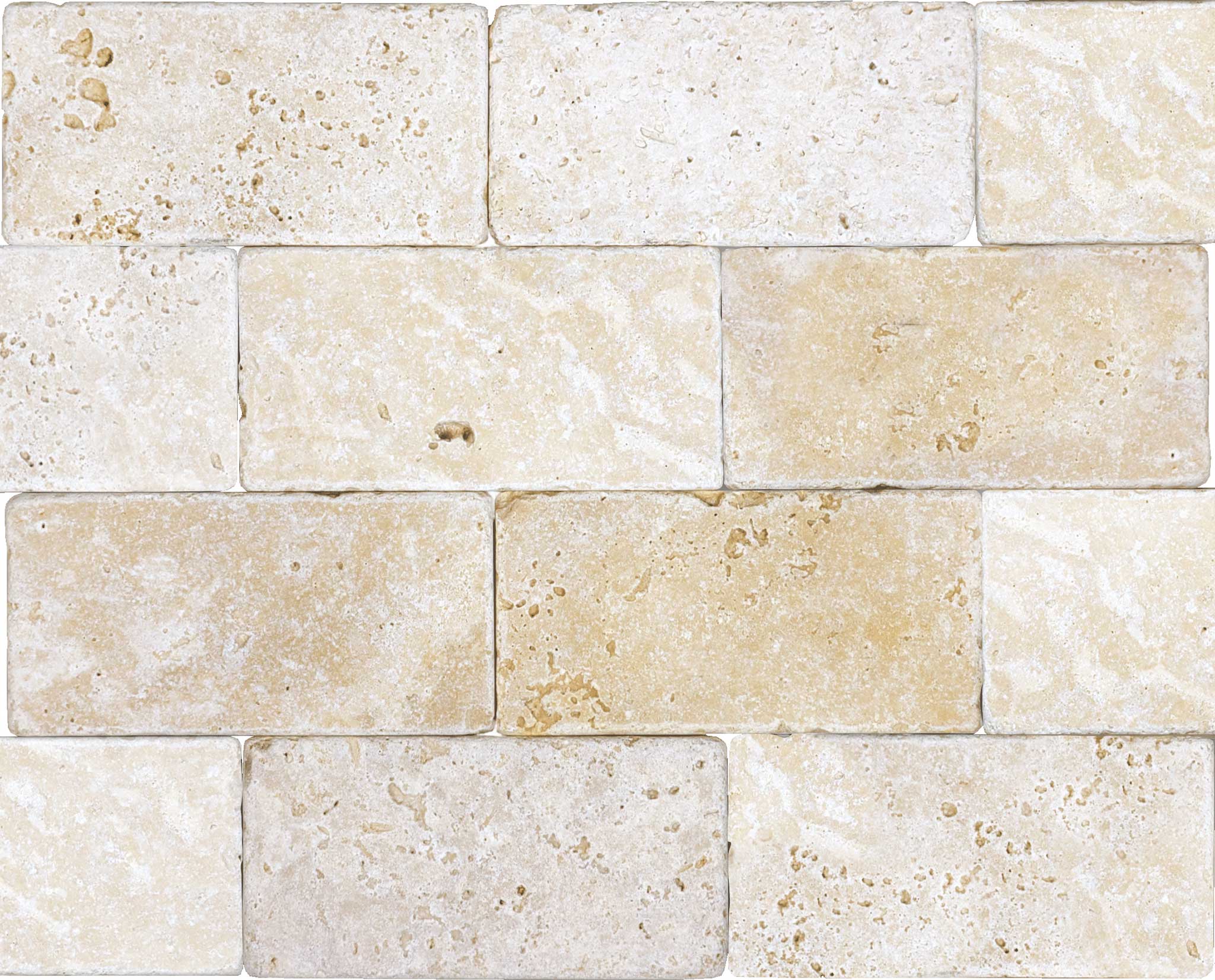 Ivory 3x6 Tumbled | Tile and Stone Center