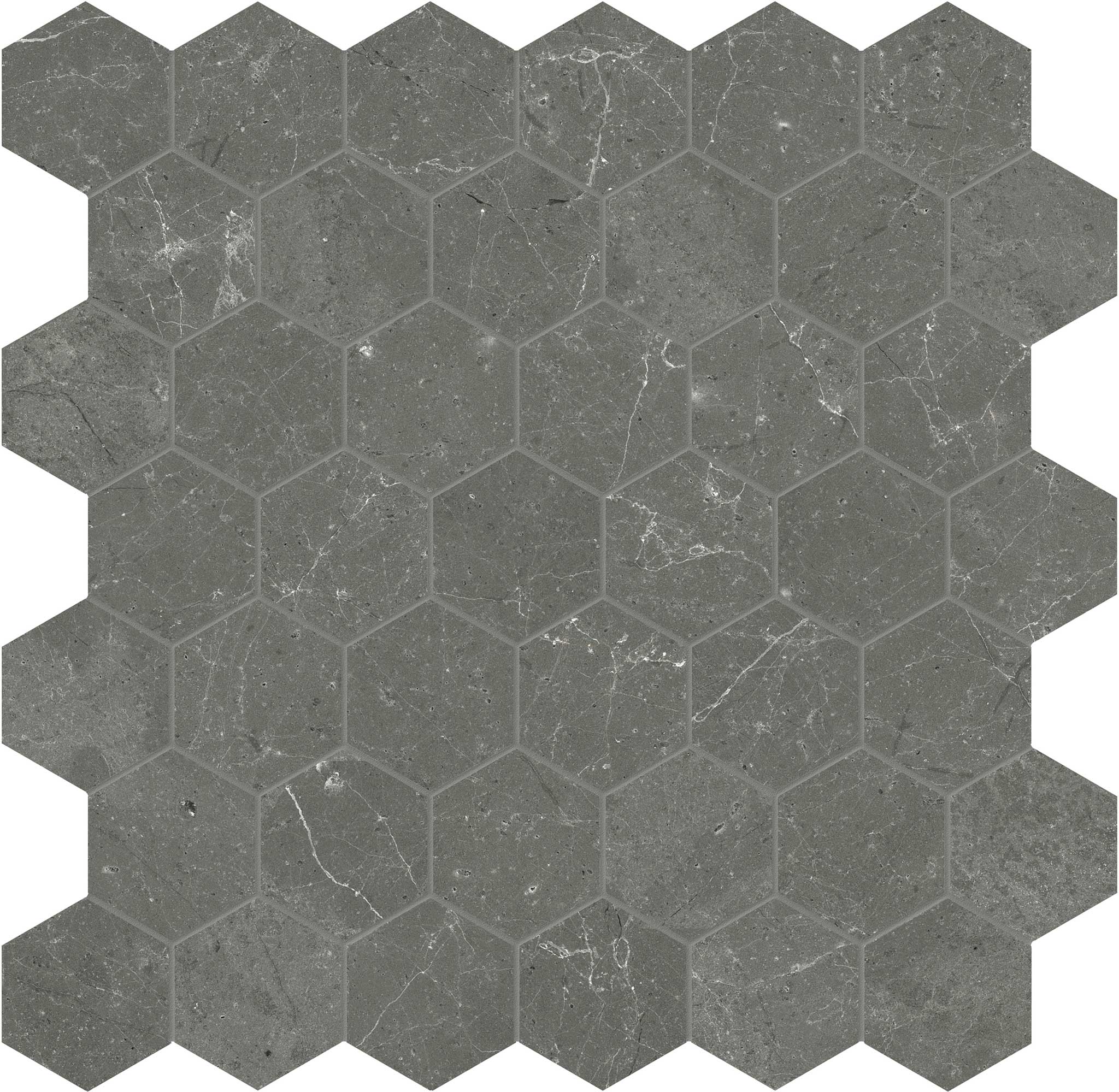 Stark Carbon 2 Hexagon Mosaic | Tile and Stone Center