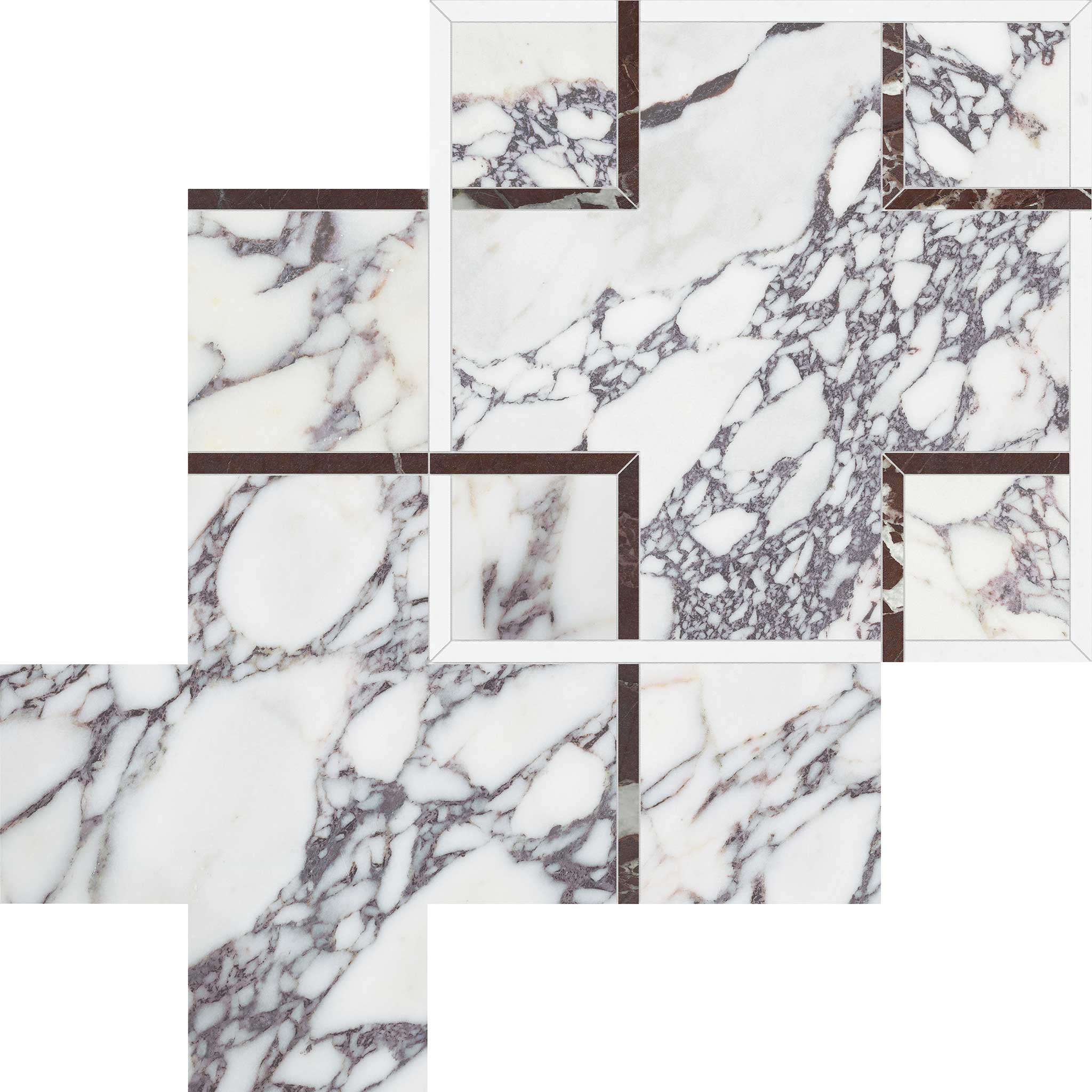 Utopio Schema Orchid Mosaic | Tile and Stone Center