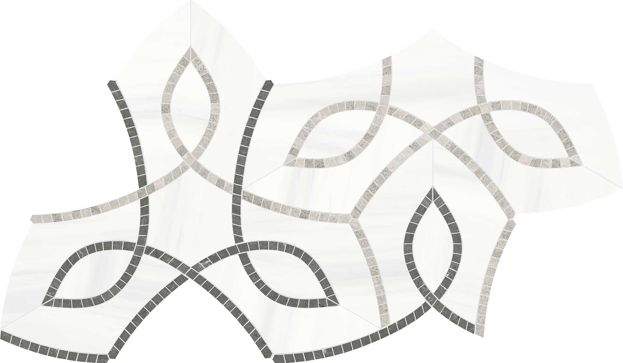 Utopio Vine Mist Mosaic | Tile and Stone Center