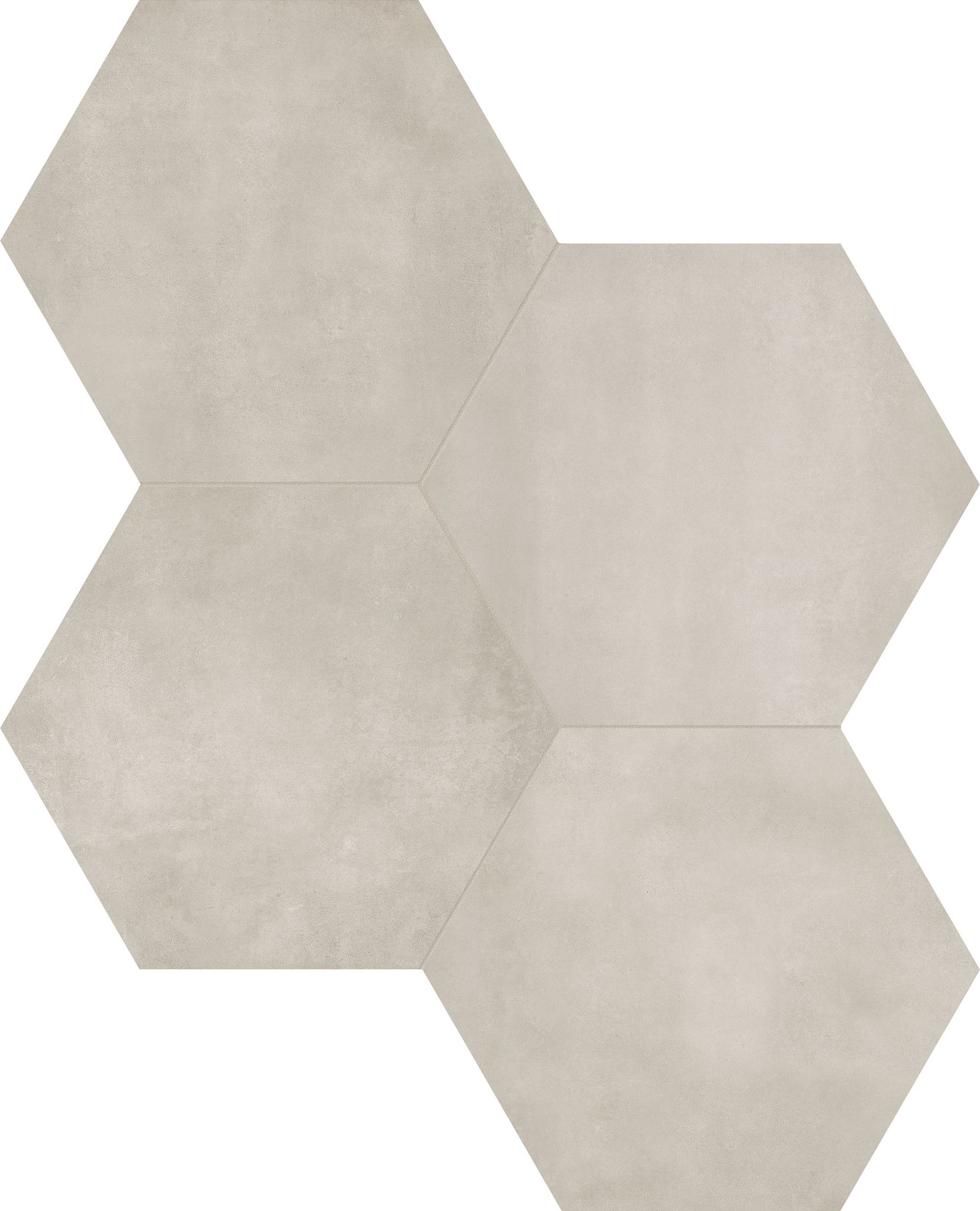 Form 7" Hexagon Sand | Tile and Stone Center