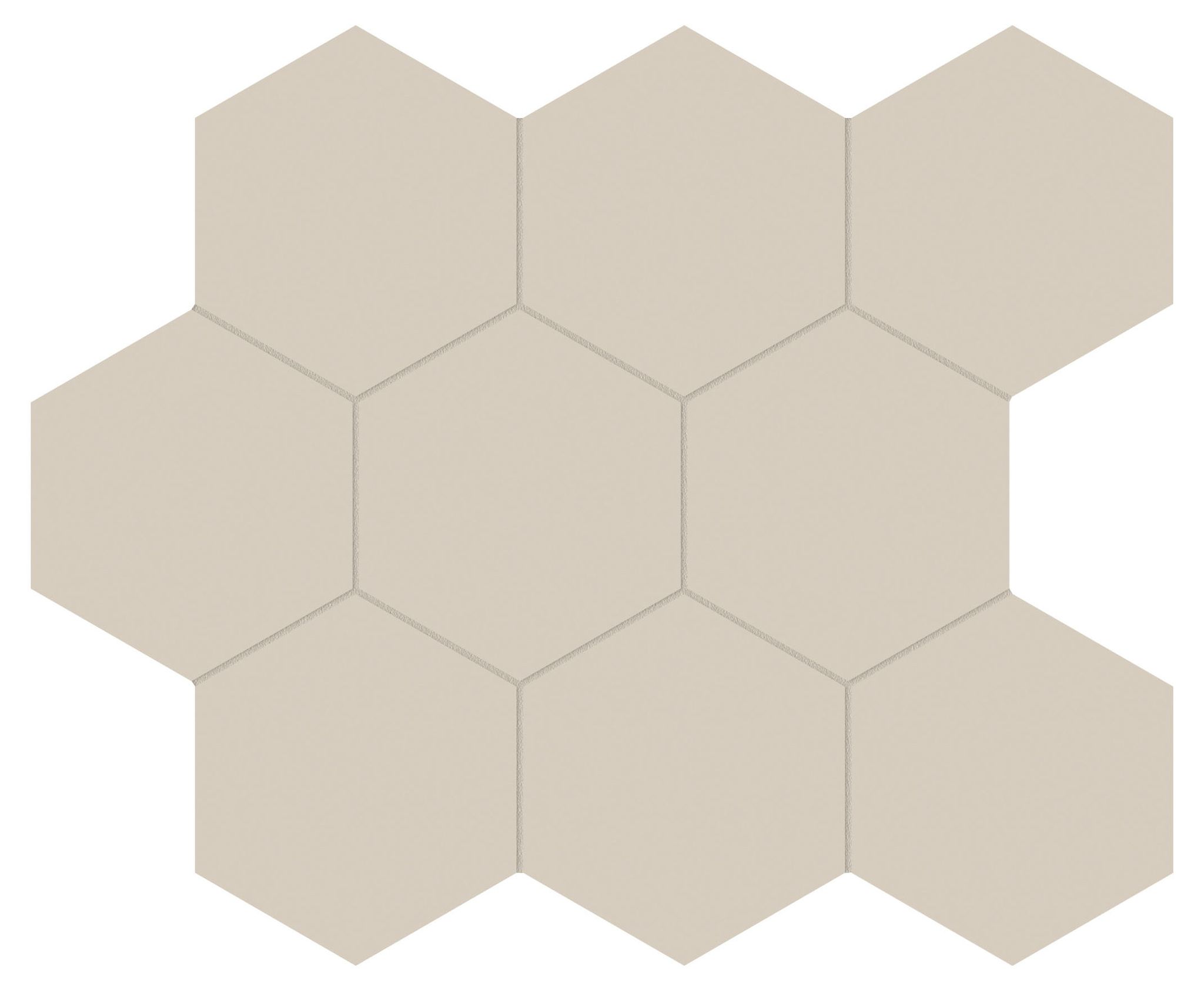 Monoforma 4" Hex Oasis Silk | Tile and Stone Center