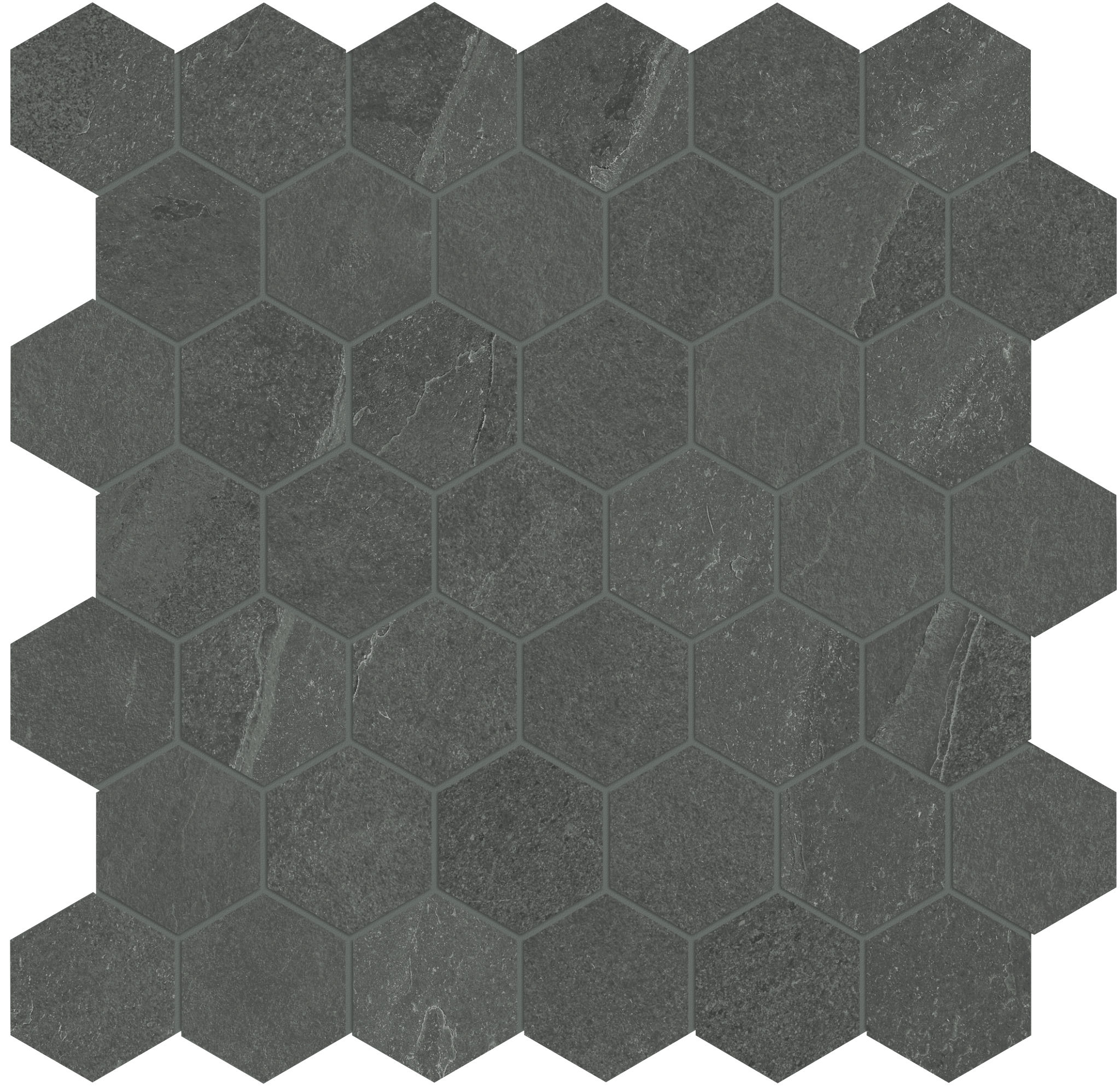 Nord 2 Hex Carbon | Tile and Stone Center
