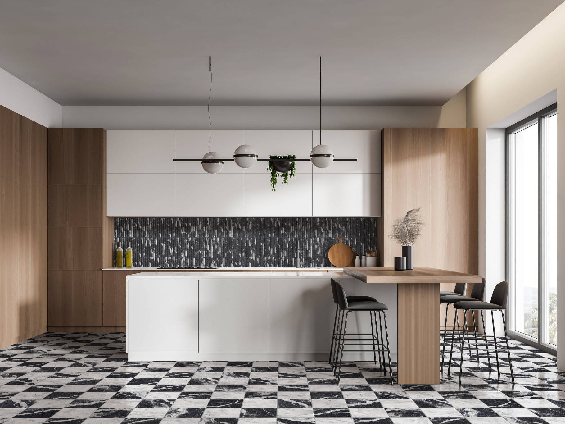 Obsession Nero & Carrara | Tile and Stone Center