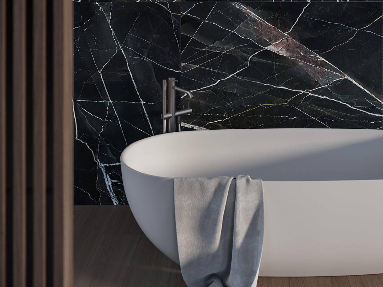 Royal Stoneworks REGAL BLACK VEIN 0 | Tile and Stone Center