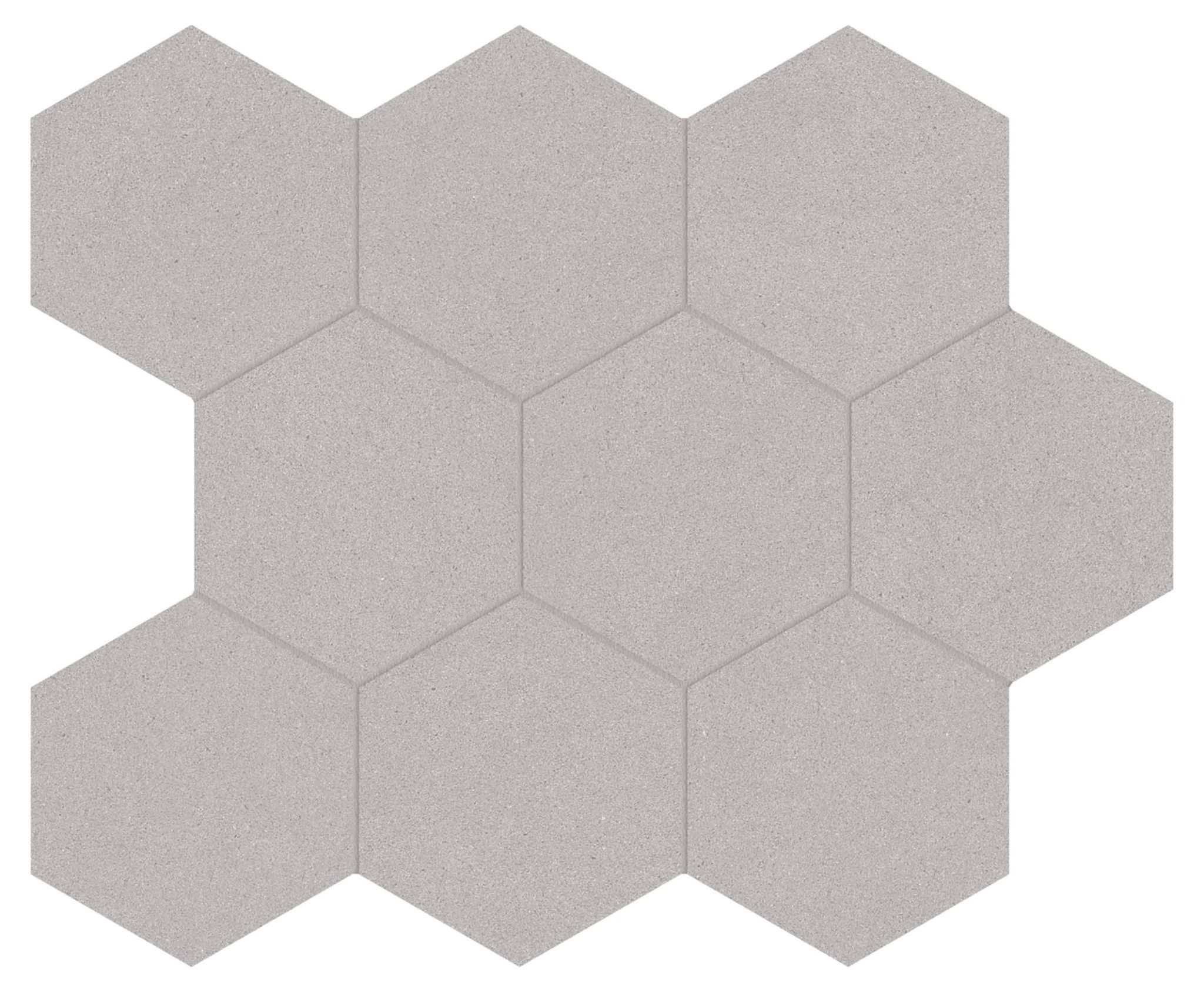 Serena 4" Hex Shale | Tile and Stone Center