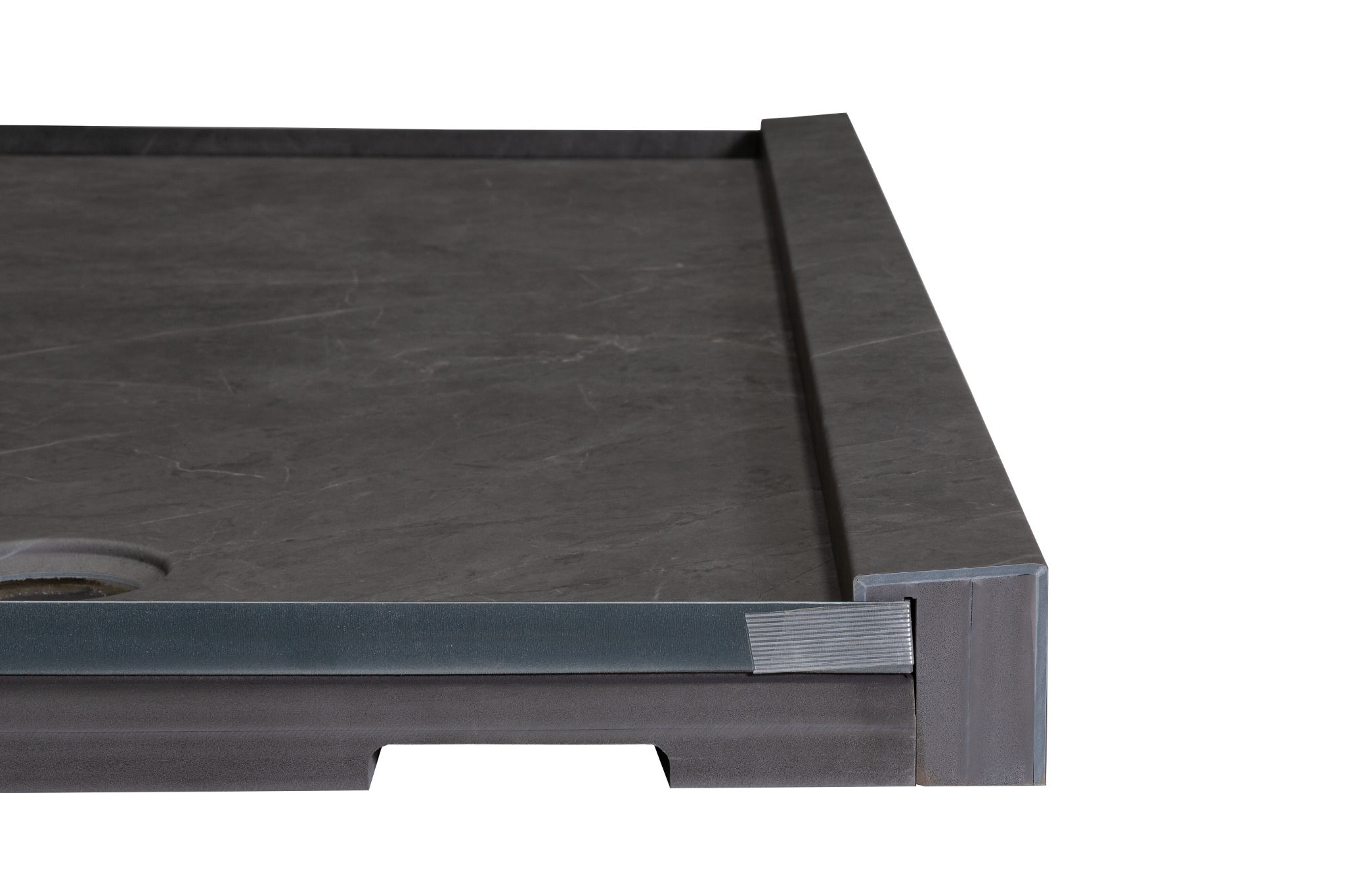Shower Pan 30x60 Graphite Slate | Tile and Stone Center