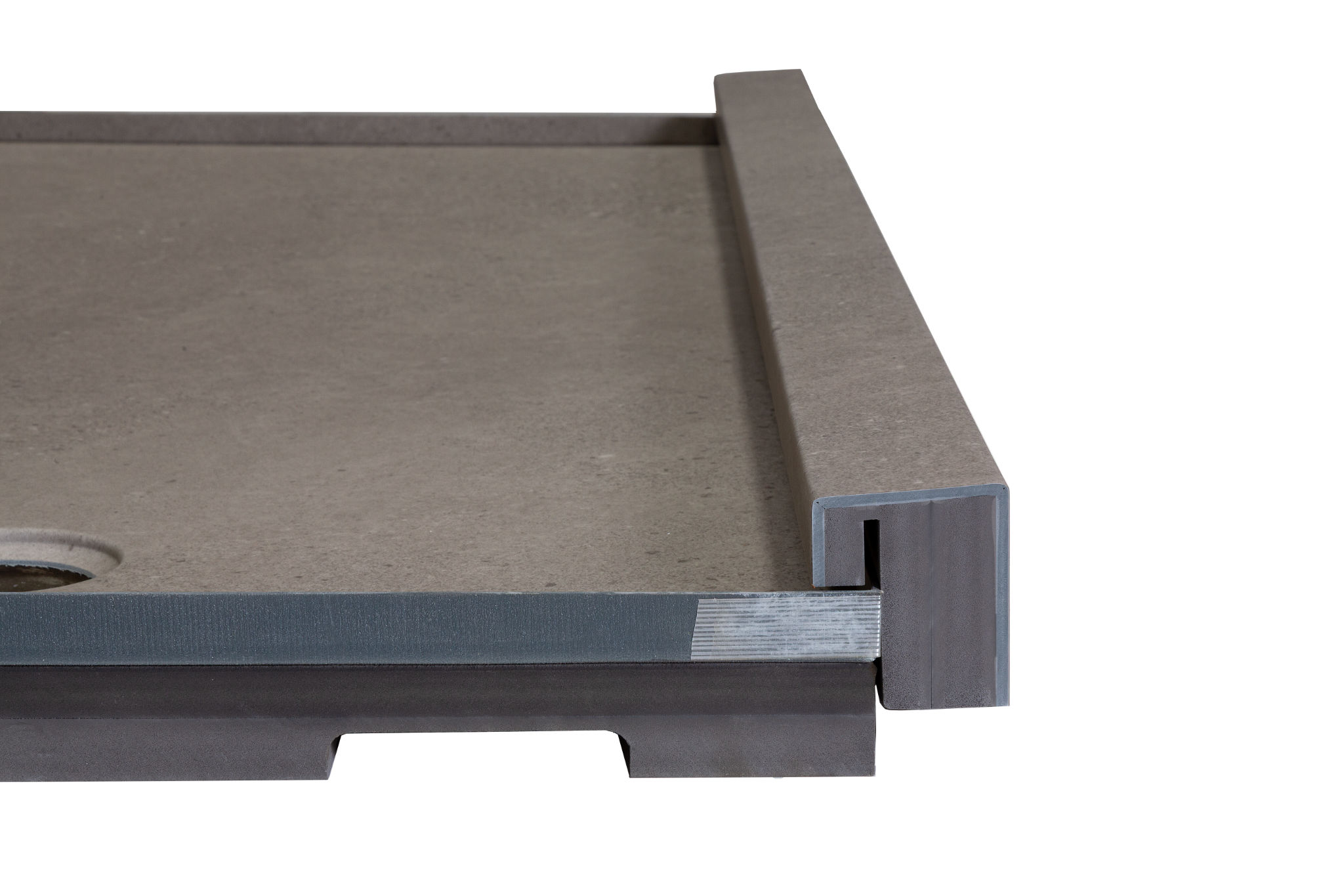 Shower Pan 32x60 Concrete Sand | Tile and Stone Center