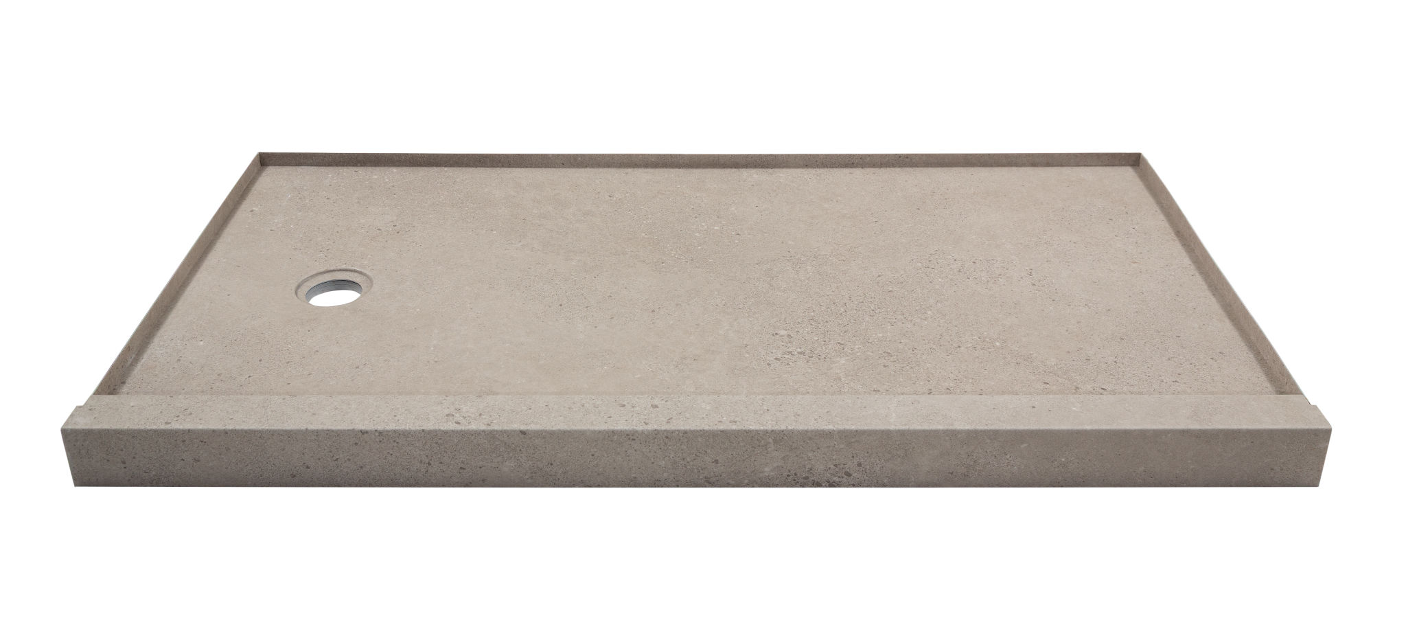 Shower Pan 32x60 Concrete Sand | Tile and Stone Center
