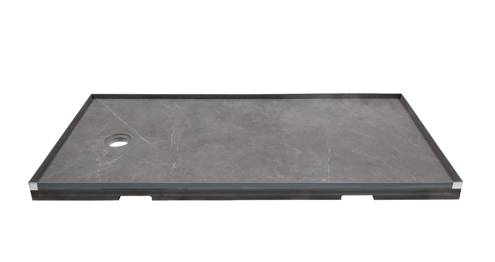 Shower Pan 32x60 Graphite Slate | Tile and Stone Center