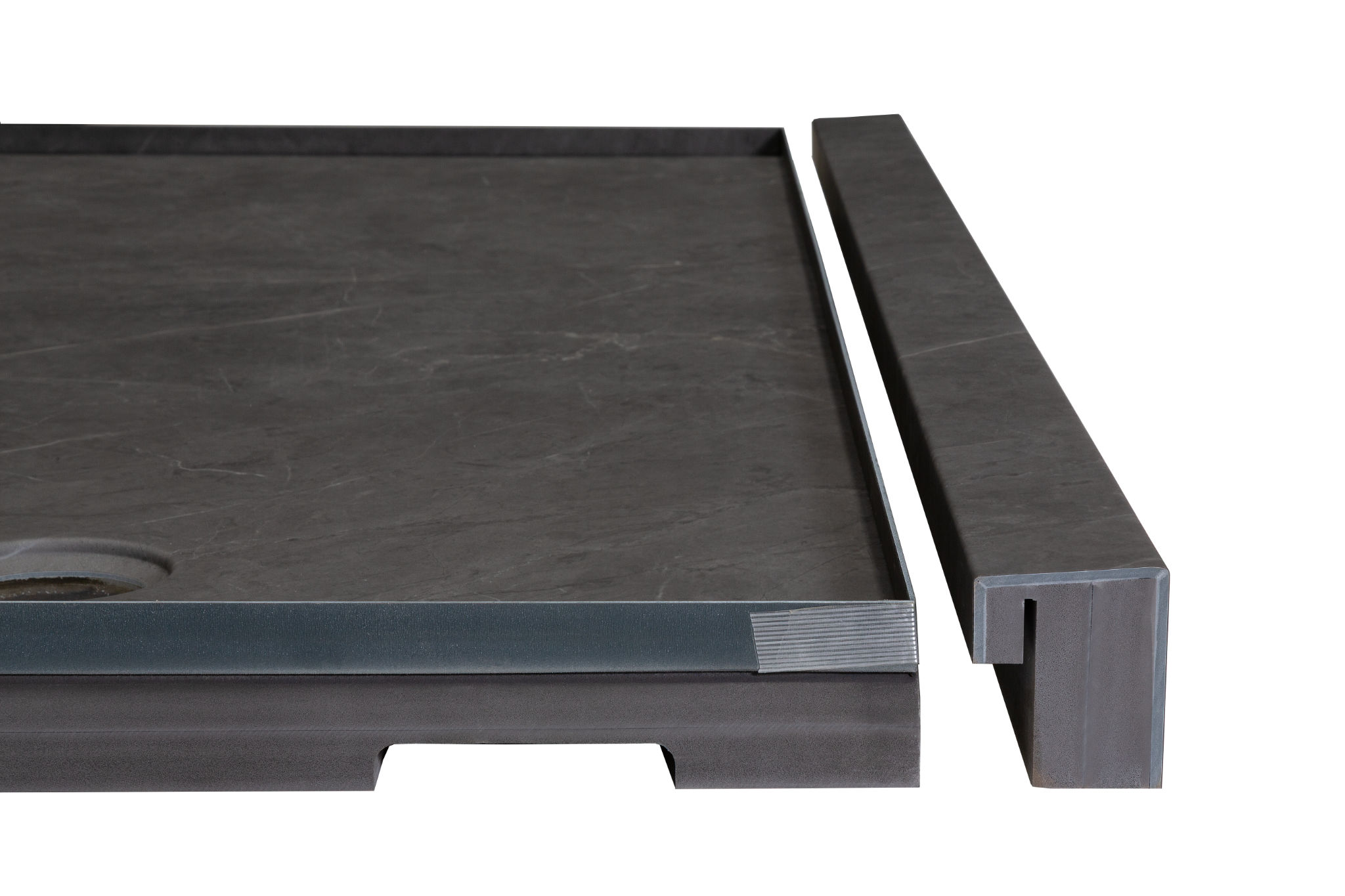 Shower Pan 32x60 Graphite Slate | Tile and Stone Center