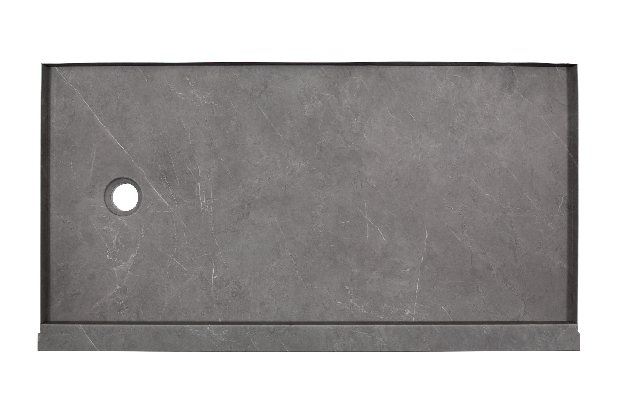 Shower Pan 32x60 Graphite Slate | Tile and Stone Center