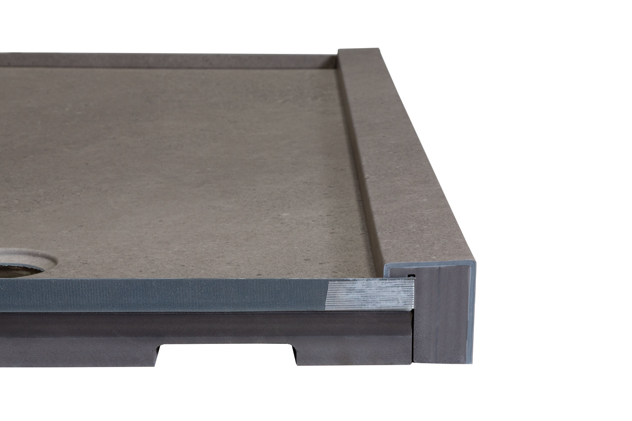 Shower Pan 36x60 Concrete Sand | Tile and Stone Center