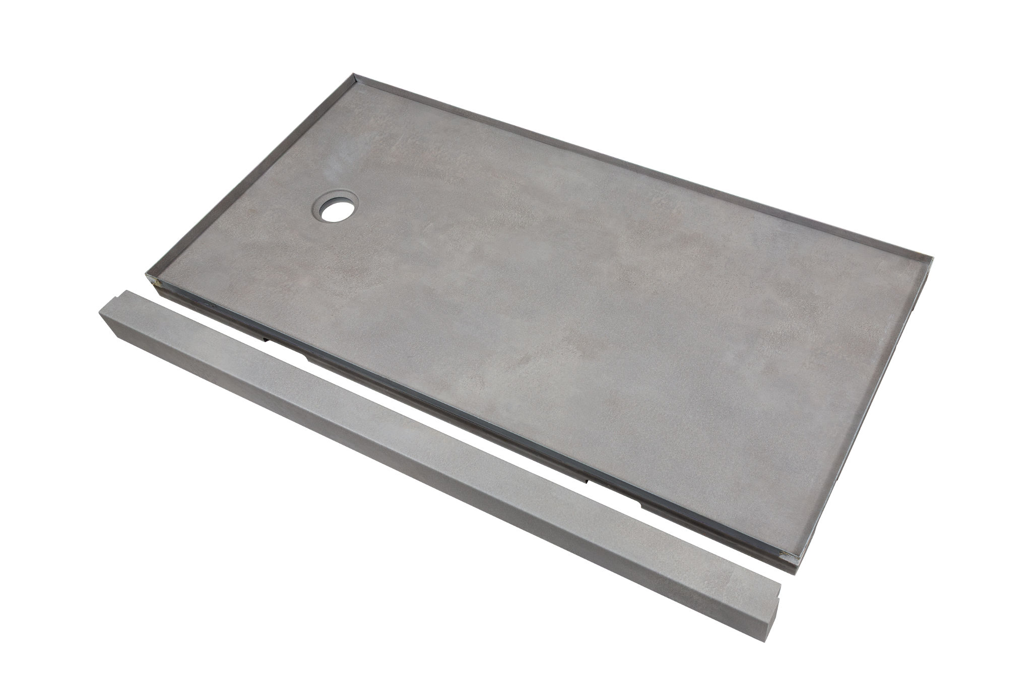 Shower Pan 36x60 Urban Concrete | Tile and Stone Center