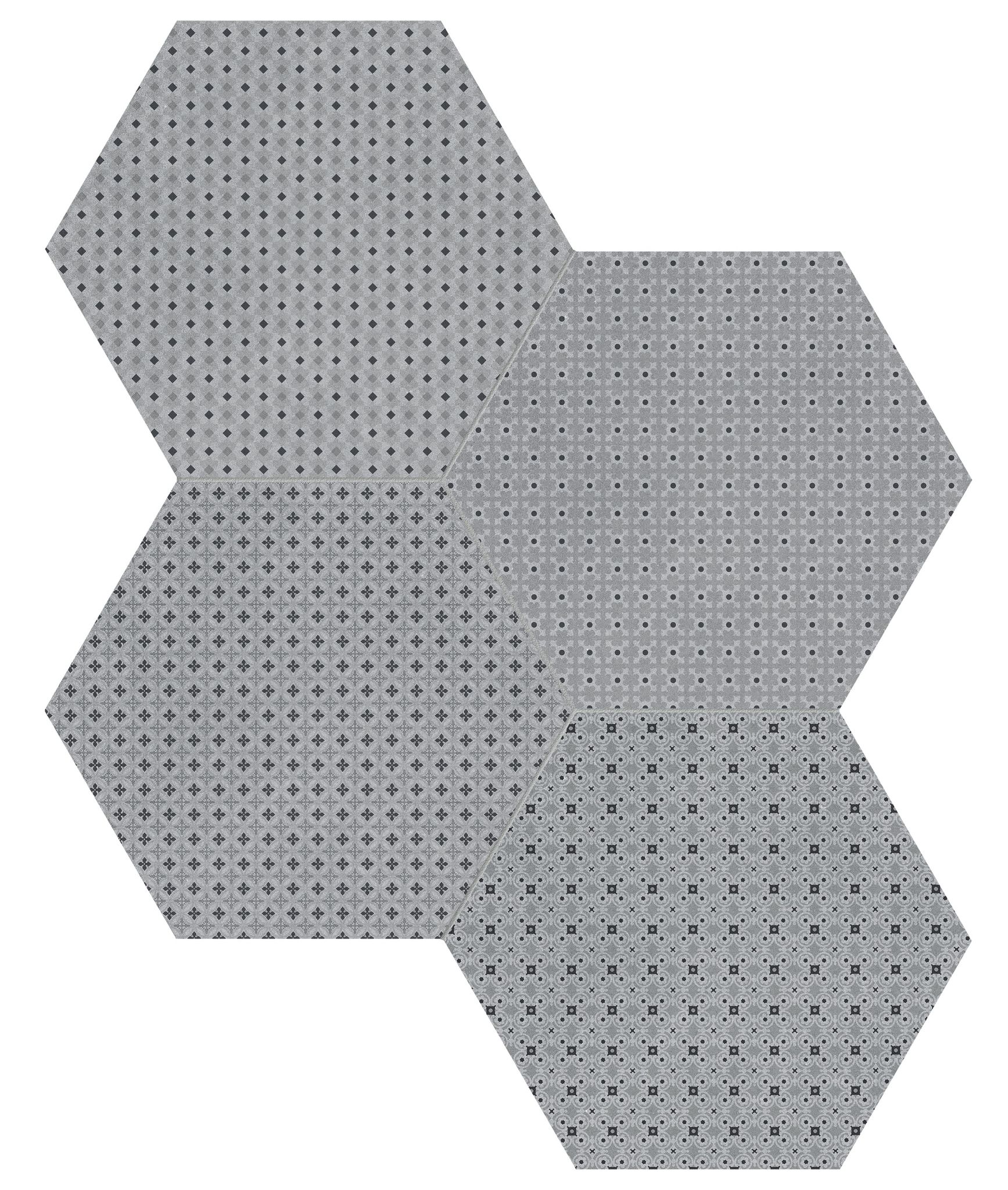 Tapestri 8.5 Cashmere Blend Hexagon | Tile and Stone Center