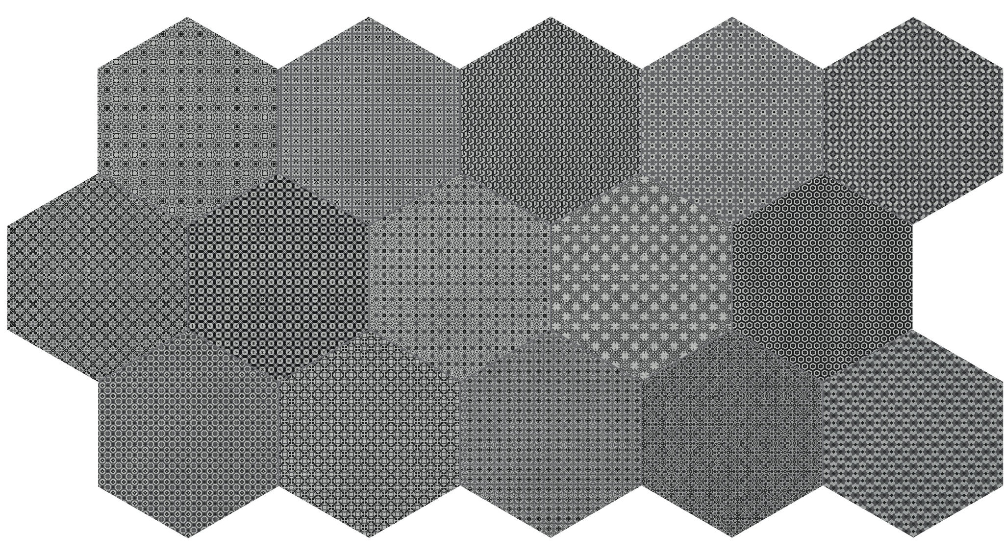 Tapestri 8.5 Silk Blend Hexagon | Tile and Stone Center