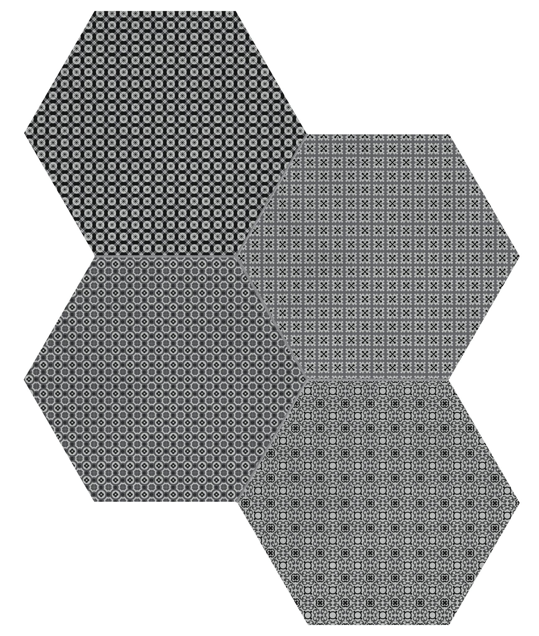 Tapestri 8.5 Silk Blend Hexagon | Tile and Stone Center