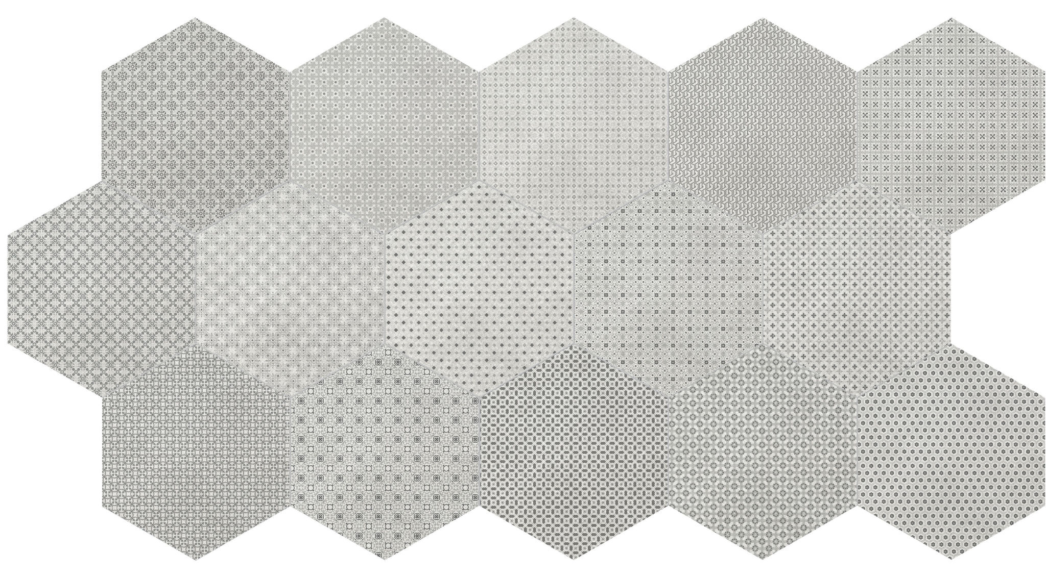 Tapestri 8.5 Wool Blend Hexagon | Tile and Stone Center