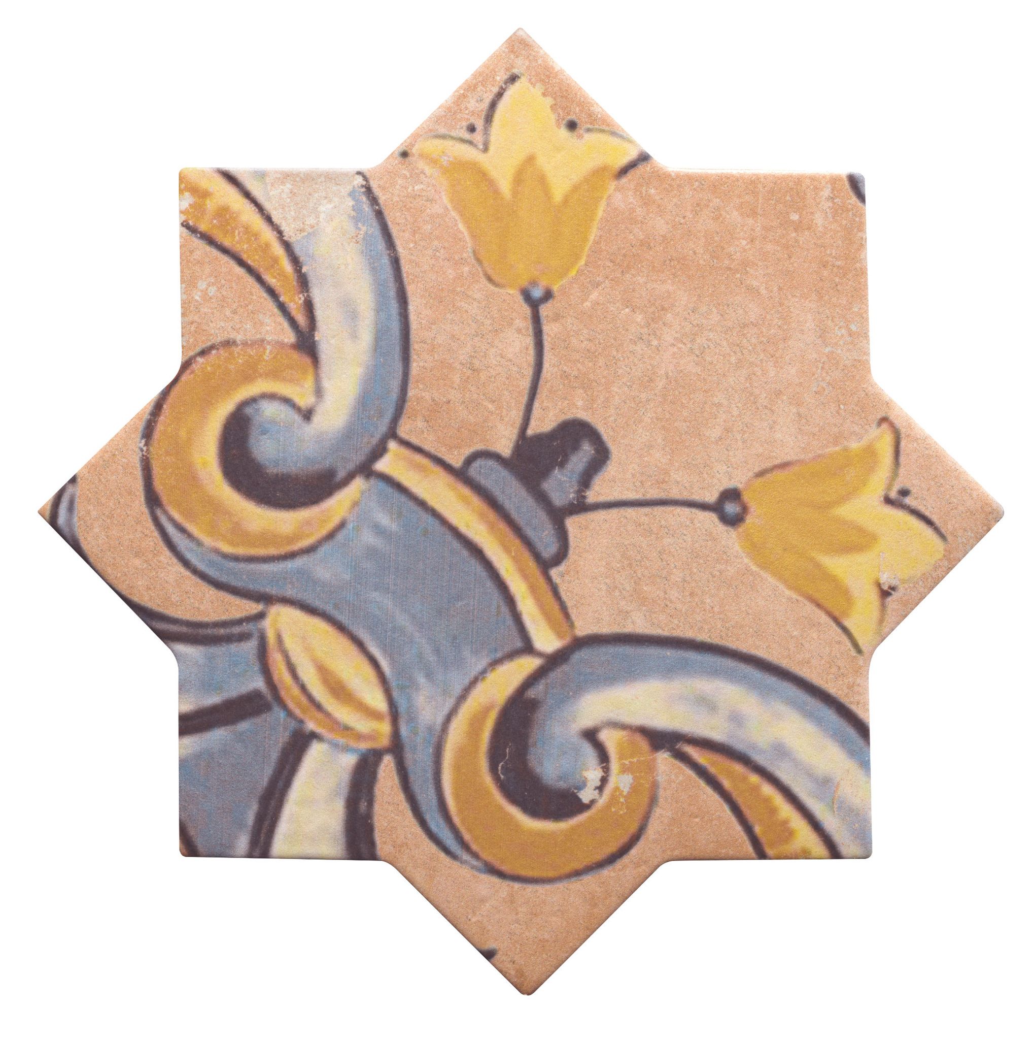 Tuscany 6x6 Star Lacock | Tile and Stone Center
