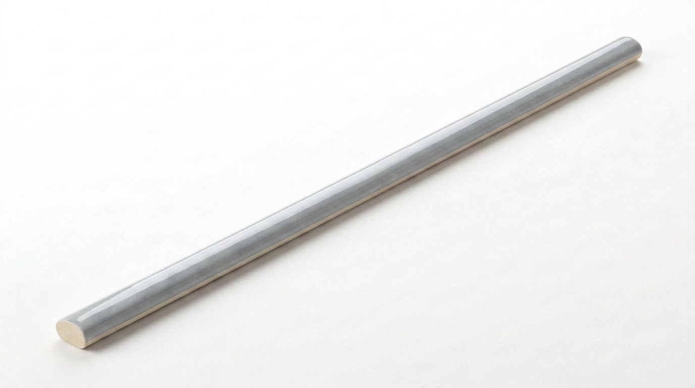 Aruba Steel Gloss .39x9 Trim | Tile and Stone Center