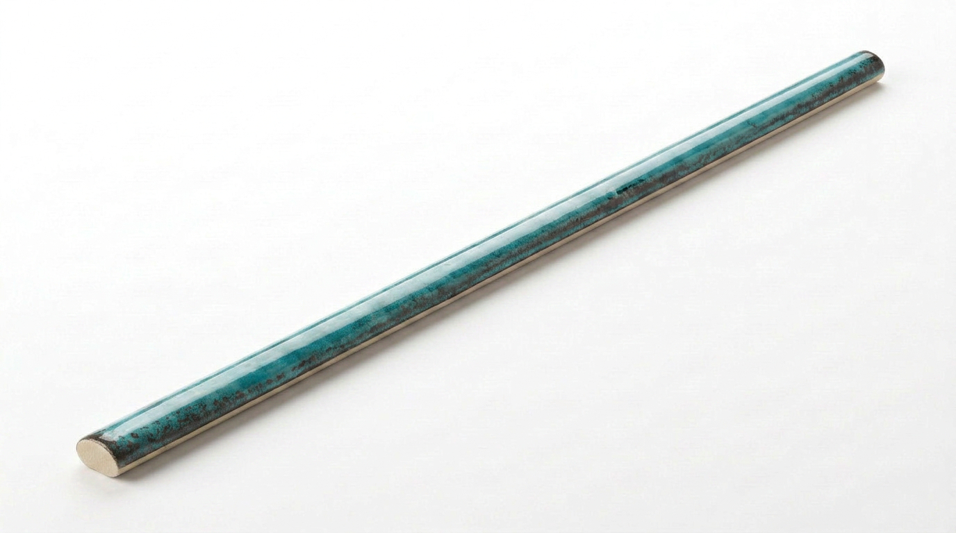 Jamaica Teal .39x9 Trim | Tile and Stone Center