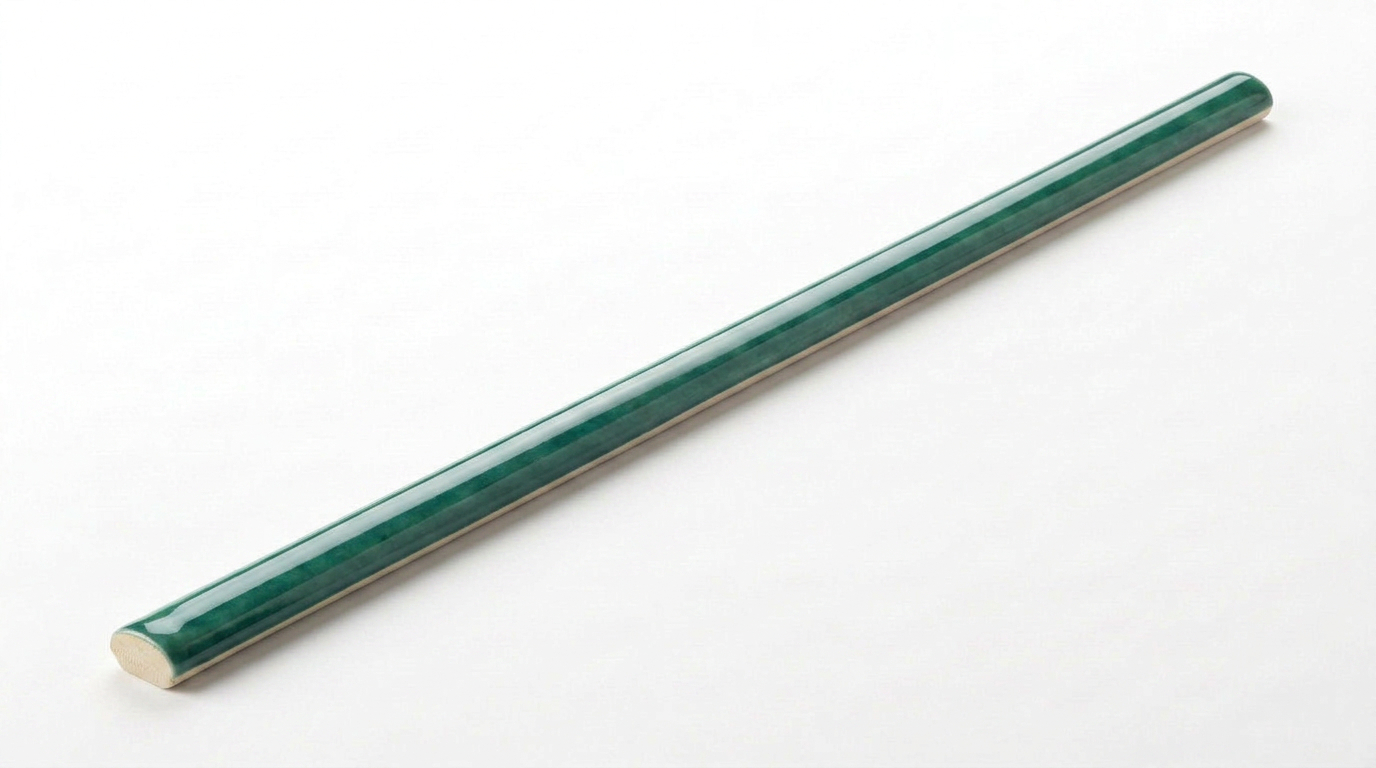 Morocco Green .39x9 Trim | Tile and Stone Center