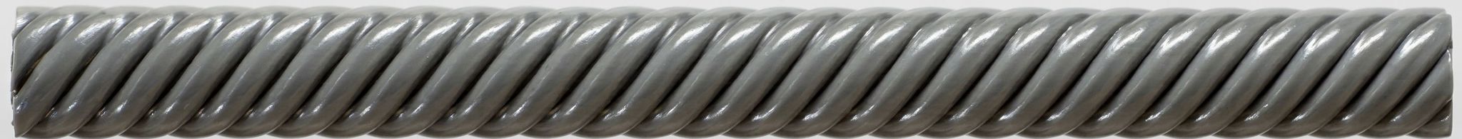 Poitiers 1x12 Rochelle Rope Smoke | Tile and Stone Center