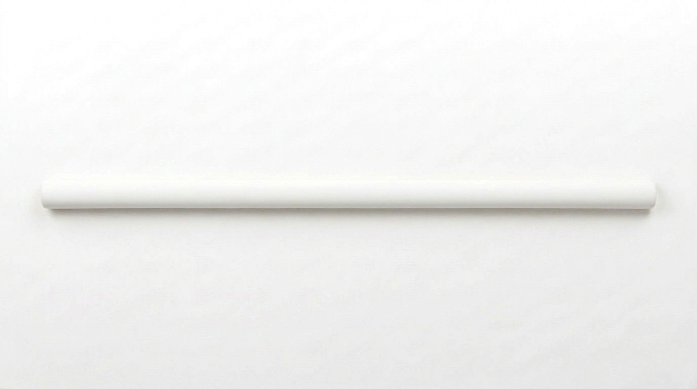 Sausalito 0.39X9 White Matt Trim | Tile and Stone Center