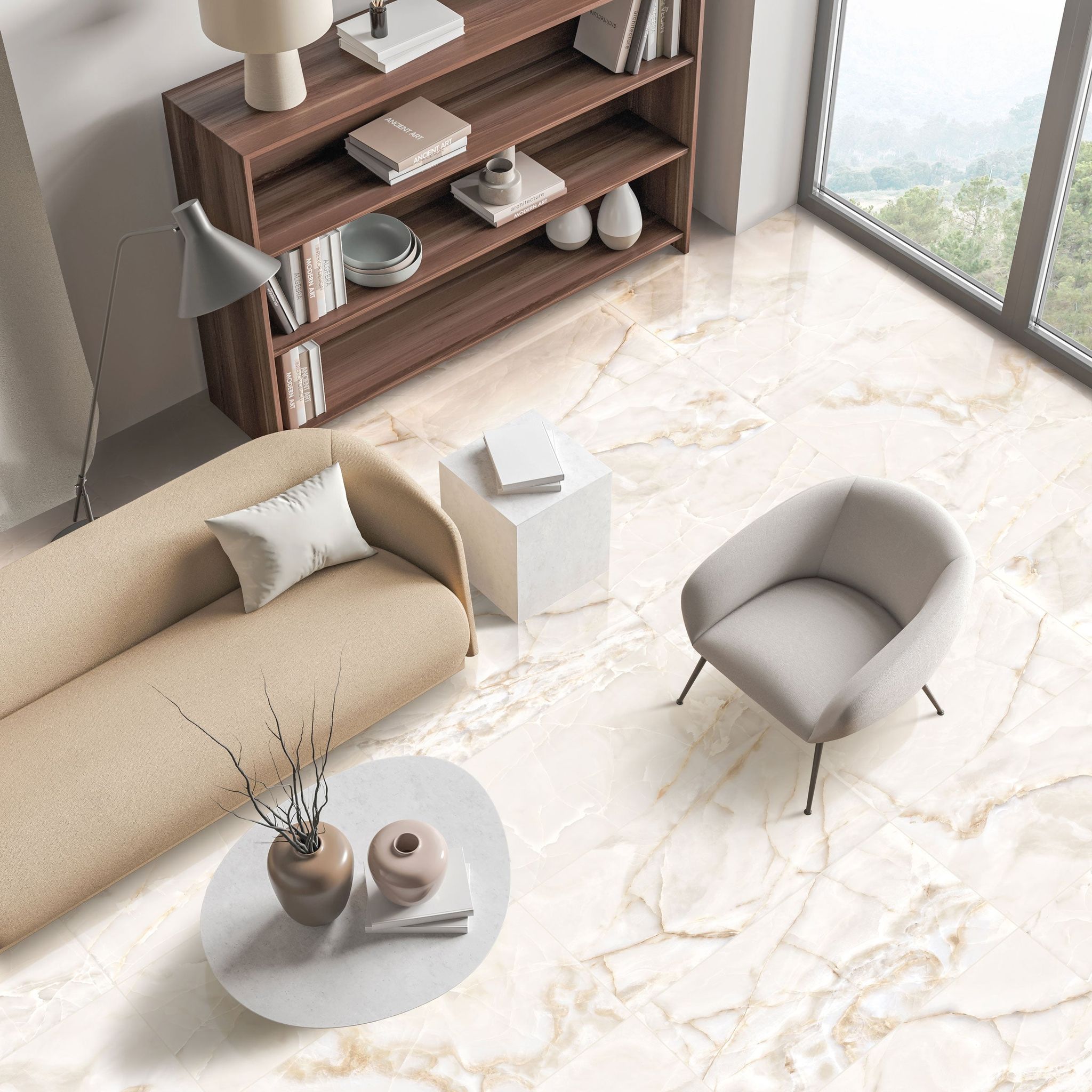 Romance Intrigue Ivory2 | Tile and Stone Center